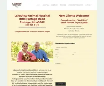 Lakeviewanimalhospitalpc.com(Lakeviewanimalhospitalpc) Screenshot