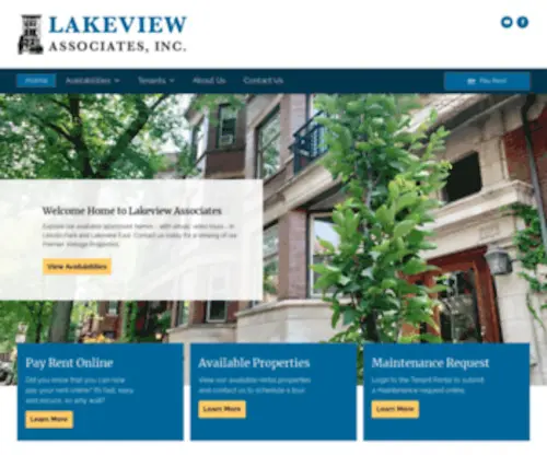 Lakeviewassociates.com(Premier Vintage Apartments in Lincoln Park and Lakeview) Screenshot