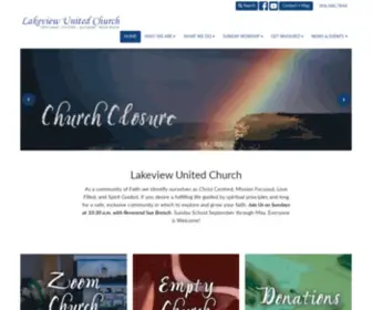 Lakeviewchurch.ca(Lakeview United Church) Screenshot