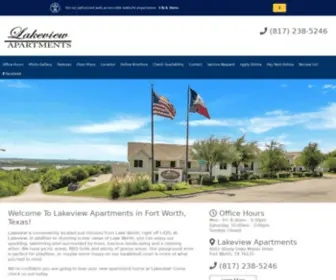 Lakeviewfortworth.com(Lakeview Apartment Homes) Screenshot