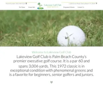 LakeviewgCDelray.com(Lakeview Golf Club) Screenshot