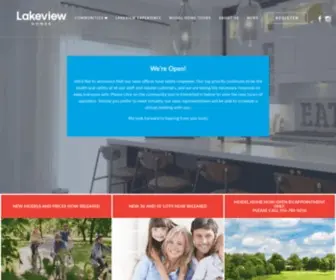 Lakeviewhomesinc.com(Lakeview Homes) Screenshot