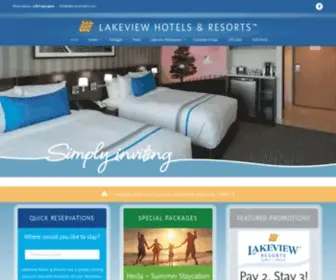 Lakeviewhotels.com(Lakeview Hotels & Resorts) Screenshot