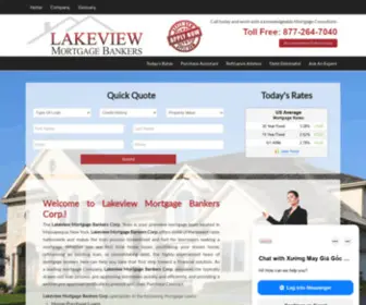 Lakeviewmortgagebankers.com(Massapequa NY Home Loans) Screenshot