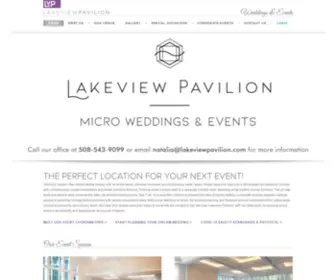 Lakeviewpavilion.com(Outdoor & Indoor Wedding & Event) Screenshot