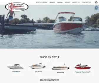 Lakevikingmarine.com Screenshot