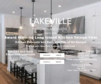 Lakevilleindustries.com(LAKEVILLE KITCHEN & BATH) Screenshot