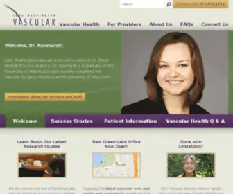 Lakewashingtonvascular.com(Lake Washington Vascular Center) Screenshot