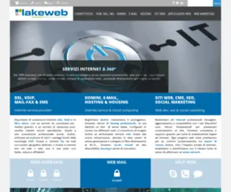 Lakeweb.it(Internet Service Provider: Connettività) Screenshot