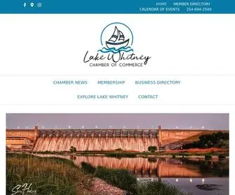 Lakewhitneychamber.com(Lake Whitney) Screenshot