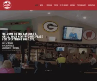 Lakewissotasandbar.com(Sandbar & Grill) Screenshot