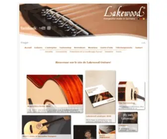 Lakewood-Guitars.fr(Lakewood Guitars) Screenshot