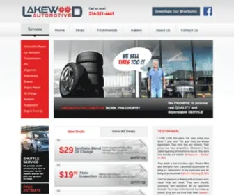 Lakewoodautomotive.com(Automobile Repair) Screenshot