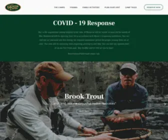 Lakewoodcamps.com(Brook Trout Catch and release beautiful native brookies) Screenshot