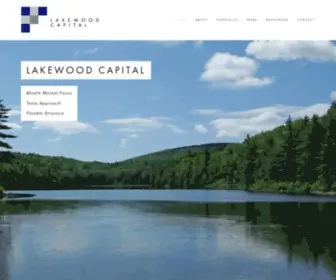 Lakewoodcap.com(Lakewood Capital) Screenshot