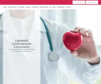 Lakewoodcardiovascular.com(Interventional Cardiologists Bradenton) Screenshot