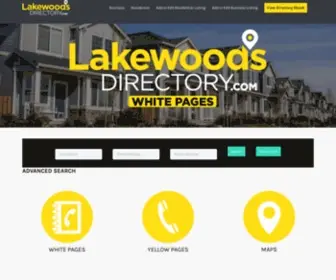 Lakewooddirectory.com(Lakewood Directory) Screenshot