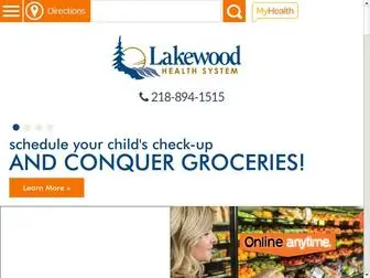 Lakewoodhealthsystem.com(For a lifetime of care) Screenshot