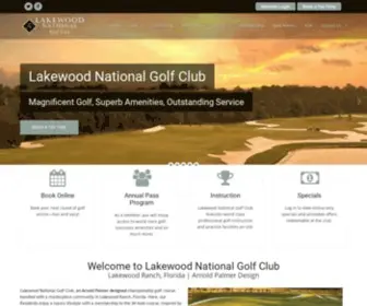 Lakewoodnationalgc.com(Sarasota Golf) Screenshot