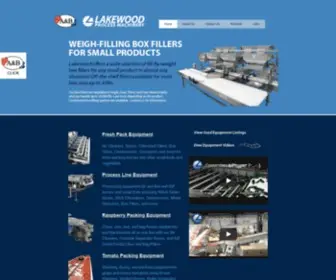 Lakewoodpm.com(Lakewood Process Machinery) Screenshot