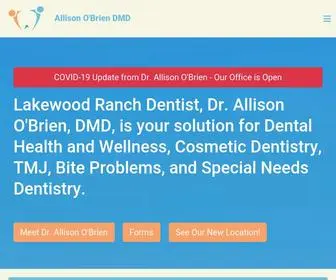Lakewoodranchdentalhealth.com(Lakewood Ranch dentist) Screenshot