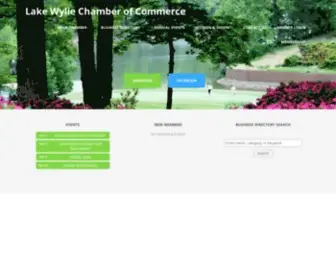 Lakewyliesc.com(Lake Wylie Chamber of Commerce) Screenshot