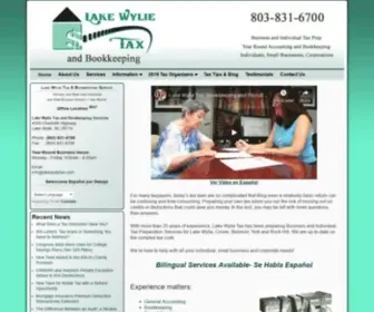 Lakewylietax.com(Lake Wylie Tax Service) Screenshot