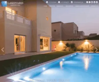 Lakeyards.ae(Pool and Landscape Company In Dubai) Screenshot