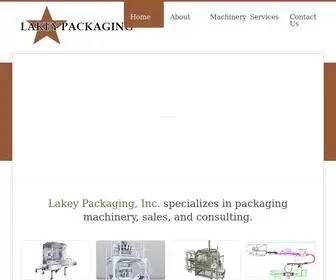 Lakeypkg.com(Lakey Packaging) Screenshot