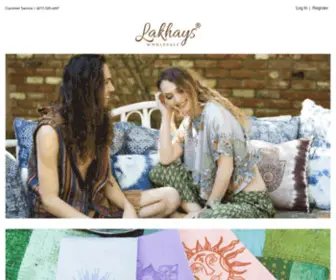 Lakhays.com(Wholesale Lakhay) Screenshot