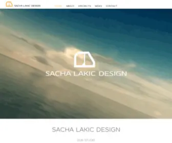 Lakic.com(Sacha Lakic Design) Screenshot