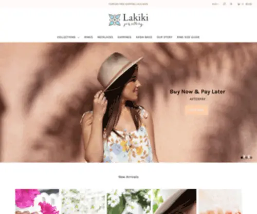 Lakiki.com.au(LAKIKI JEWELLERY) Screenshot