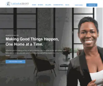 Lakimbagrant.com(Atlanta's Premiere Real Estate Professional) Screenshot