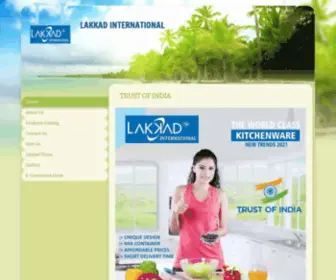 Lakkadinternational.in(TRUST OF INDIA) Screenshot