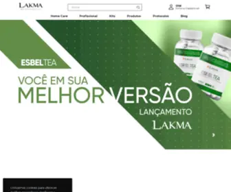 Lakma.com.br(Dermocosméticos) Screenshot