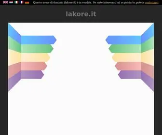 Lakore.it(Lakore) Screenshot