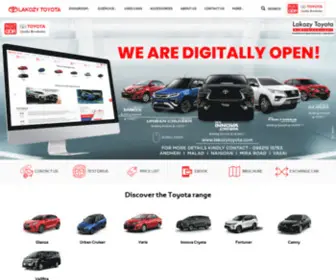 Lakozytoyota.com Screenshot