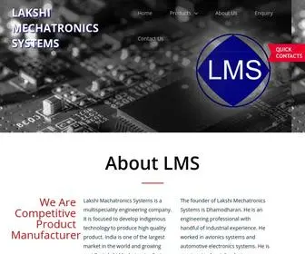 Lakshimechatronicssystems.com(Lakshi mechatronics systems) Screenshot