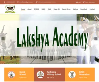 Lakshyaacademygwalior.com(Lakshya academy) Screenshot