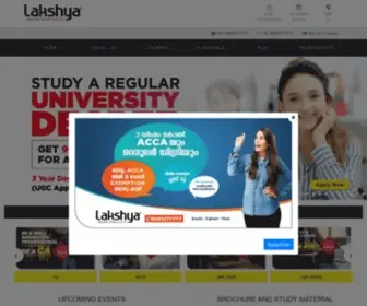 Lakshyaca.com(Coaching Institute for CA) Screenshot