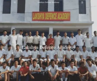 Lakshyadefenceacademy.in(Lakshya Defence Academy) Screenshot