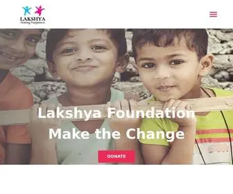 Lakshyafoundation.co(Lakshya Foundation) Screenshot