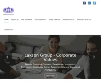 Lakson.com.pk(Lakson Group) Screenshot