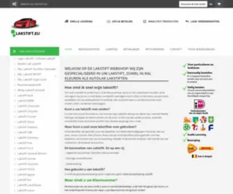 Lakstift.eu(Welkom op de lakstift webshop) Screenshot