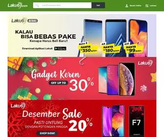 Laku6.com(Laku6 toko jual beli HP bekas/second terbesar & termurah se) Screenshot