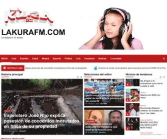 Lakurafm.com(LA RADIO K TE KURA) Screenshot