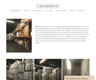 Lakwarehouse.com(LAK WAREHOUSE) Screenshot