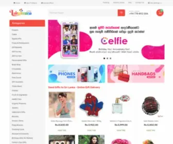 Lakwimana.com(Send Gifts to Sri Lanka with Same Day Delivery) Screenshot