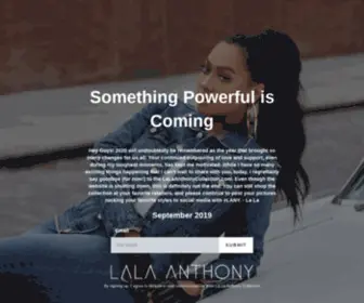 Lalaanthonycollection.com(Tops, Jeans, Activewear, Hoodies, Dresses) Screenshot