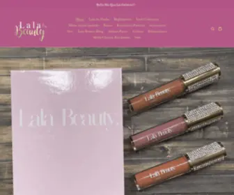 Lalabeautymakeup.com(Lala Beauty) Screenshot